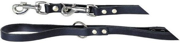 Produktbild von Kerbl Pet Mexica Führleine schwarz 18 mm 200 cm genietet - 200 cm