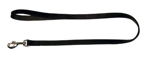 Produktbild von Kerbl Pet Vegas Leine schwarz genäht 20mm x 100cm - 100 cm