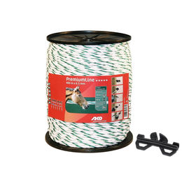 Kerbl Premium-Seil 6,5mm 400m weiß-grün - 400 m – Bild 1 von 2