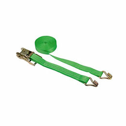 Produktbild von Kerbl Ratschenzurrgurt mit Spitzhaken 2-teilig Grün 6 m - 6 m