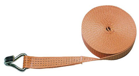 Kerbl Ratschenzurrgurt mit Spitzhaken Losende Orange 7,6 m - 7,6 m – Bild 1 von 3