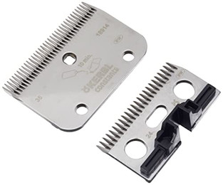 Produktbild von Kerbl Schermesserset Constanta R2 24/35 Zähne