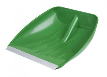 Kerbl Schnee- und Getreideschaufel Kunststoff mit Stoßkante – Bild 1 von 3