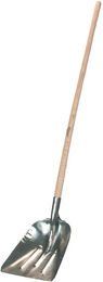 KERBL Schnee- und Getreideschaufel mit Buchenstiel – Bild 1 von 2