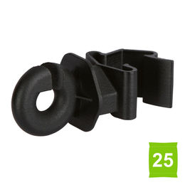 Kerbl T-Post Ringisolator schwarz – Bild 1 von 6