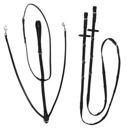 Kerbl Thiedemannzügel schwarz Größe Pony – Bild 1 von 3