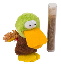 Produktbild von Kerbl Tierkuscheltier Ente mit Cat Nip 9 cm - 9 cm