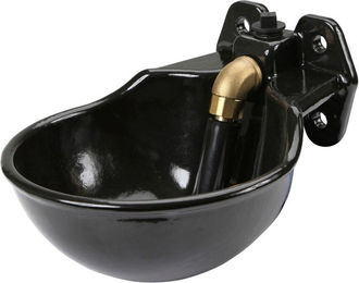 Kerbl Tränkebecken G51 emailliert mit Rohrventil - 1,7 l – Bild 1 von 2