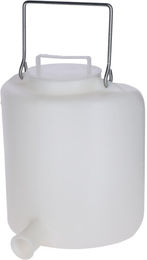 Produktbild von Kerbl Tränkeeimer 6 Liter Kunststoff mit Deckel und Griff - 6 l