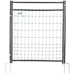 Produktbild von Kerbl Tür für Elektrozaunnetz 95–125 cm Höhe, Öffnungsbreite 86 cm