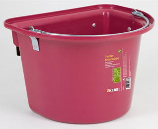 Produktbild von Kerbl Turnier-Futterkrippe mit Einhängebügel und Tragegriff - 20 l