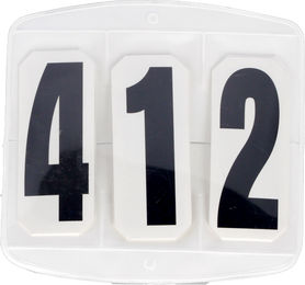 Kerbl Turniernummer 3-stellig mit Klettverschluss – Bild 1 von 3