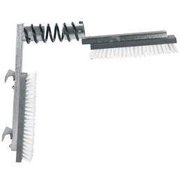 Produktbild von Kerbl Viehbürste Euro mit Feder für Tiere - 1 Stk.