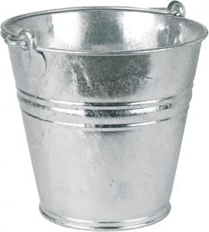 Produktbild von Kerbl Wassereimer verzinkt mit Tragegriff 9 Liter - 9 l