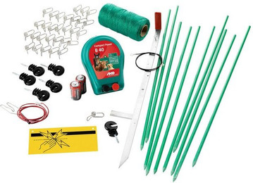 Produktbild von Kerbl Weidezaungerät Hobbyset mit Weidezaun-Netzgerät N 700 AKO