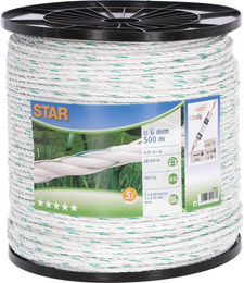 Kerbl Weidezaunseil "Star" 6mm, 500 m - 1 Stück – Bild 1 von 2