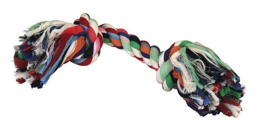 Kerbl Zerrspielzeug Zahnknoten aus Baumwolle 37 cm - 240 g – Bild 1 von 6