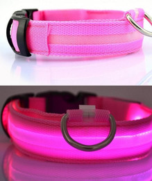 Produktbild von Kevin Frotscher LED Hundehalsband Leuchthalsband USB aufladbar Größe M Pink