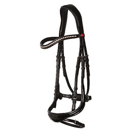 Produktbild von Kieffer Trense Ultrasoft Amy Shine schwarz Warmblut