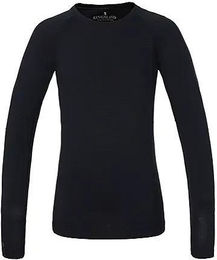 Produktbild von Kinder Langarmreitshirt ohne Naht mit Logo Kingsland Regina