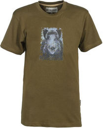 Produktbild von Kinder T-Shirt mit Wildschwein-Print PERCUSSION