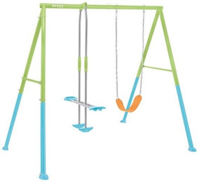 Produktbild von Kinderschaukel mit 2 aggressiven gegenÃ¼berliegenden Schaukeln Intex