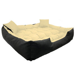 KingDog Ecco Hunde- und Katzenbett mit Kissen wasserdichtes Nylon – Bild 1 von 8