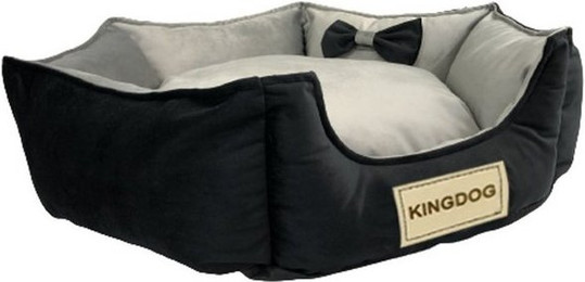 Produktbild von KingDog Prestige Hundebett aus Deko-Velour