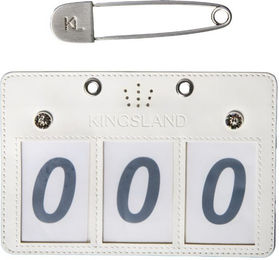 Produktbild von Kingsland KLMaddie StartnummernEinzelpack dreistellig