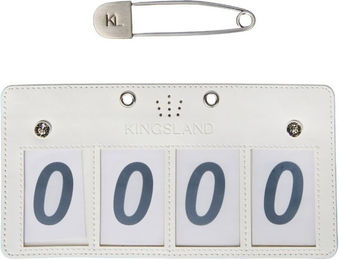 Produktbild von Kingsland KLMaddie StartnummernEinzelpack vierstellig