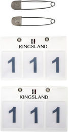 Produktbild von Kingsland Startnummer für Schabracke 2er Pack