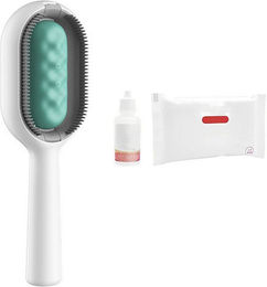 KINSI Fellkamm Katzenpflegebürste,Tierhaarentfernungskamm mit Wassertank, Kann mit Seren verwendet werden – Bild 1 von 5