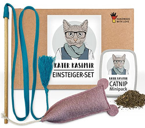 Produktbild von Kitten Paket mit 3 Premium Katzenspielzeugen