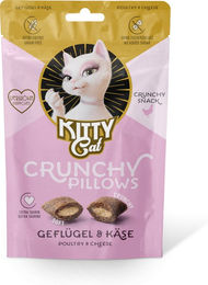 Produktbild von KITTY Cat Crunchy Pillows Geflügel & Käse - 60 g