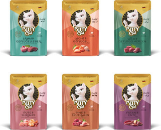 Produktbild von KITTY Cat Paté 6 x 85 g - Mixpaket II (6 Sorten)