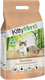 Kitty Friend Bamboo Klumpstreu - 10L – Bild 1 von 4