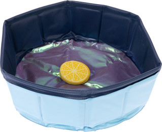 Produktbild von Kitty Pool mit schwimmfähigem Spielzeug