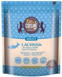 Produktbild von Kitty's Cuisine Adult Lachsliebe mit Lachsfilet, Spinat und Chiasamen - 300 g