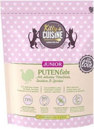 Produktbild von Kitty's Cuisine Kitty's Cusine Trockenfutter Katze Junior Putenliebe 300 g