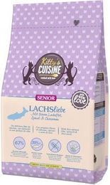 Produktbild von Kitty's Cuisine Kitty's Cusine Trockenfutter Katze Senior Lachsliebe 2x2 kg