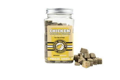 Produktbild von KIWI WALKER Gefriergetrocknete Hundeleckerlis Mix Rind, Huhn, Rote Beete - 35 g