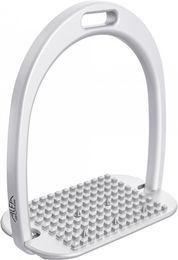 Produktbild von Klassische Aluminium Reitsteigbügel mit geneigtem Boden und Edelstahlspitzen für Kinder Alfa Jump