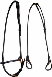 Klassische Lederbride Karlslund – Bild 1 von 2