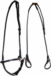 Klassische Lederbride Karlslund – Bild 1 von 3