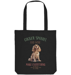 Produktbild von Klassische Tragetasche Cocker Spaniel