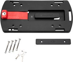 Produktbild von KLICKfix Gepäckträger-Adapterplatte schwarz