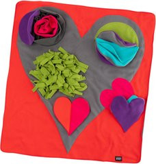 Produktbild von Knauder's Best Schnüffelrasen Heart Pad bunt