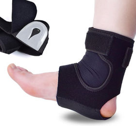 Produktbild von Knöchelbandage Knöchel Silikon Stehend Stoß 1 2 Meidlan Unterstützung, Ferse, Knöchel, Unterstützung, Taping, Fixierung, Schutz, Fuß, Polsterung, Sport, Arbeit, schwarz