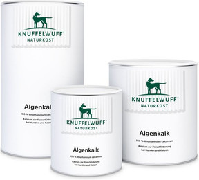 Produktbild von Knuffelwuff Algenkalk 700g
