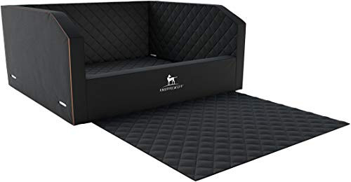 Produktbild von Knuffelwuff Cargo Hundebox Auto Kofferraum Schutz Schwarz